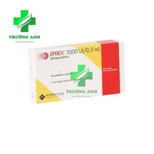 Eprex 1000IU Cilag - Thuốc hỗ trợ điều trị thiếu máu hiệu quả